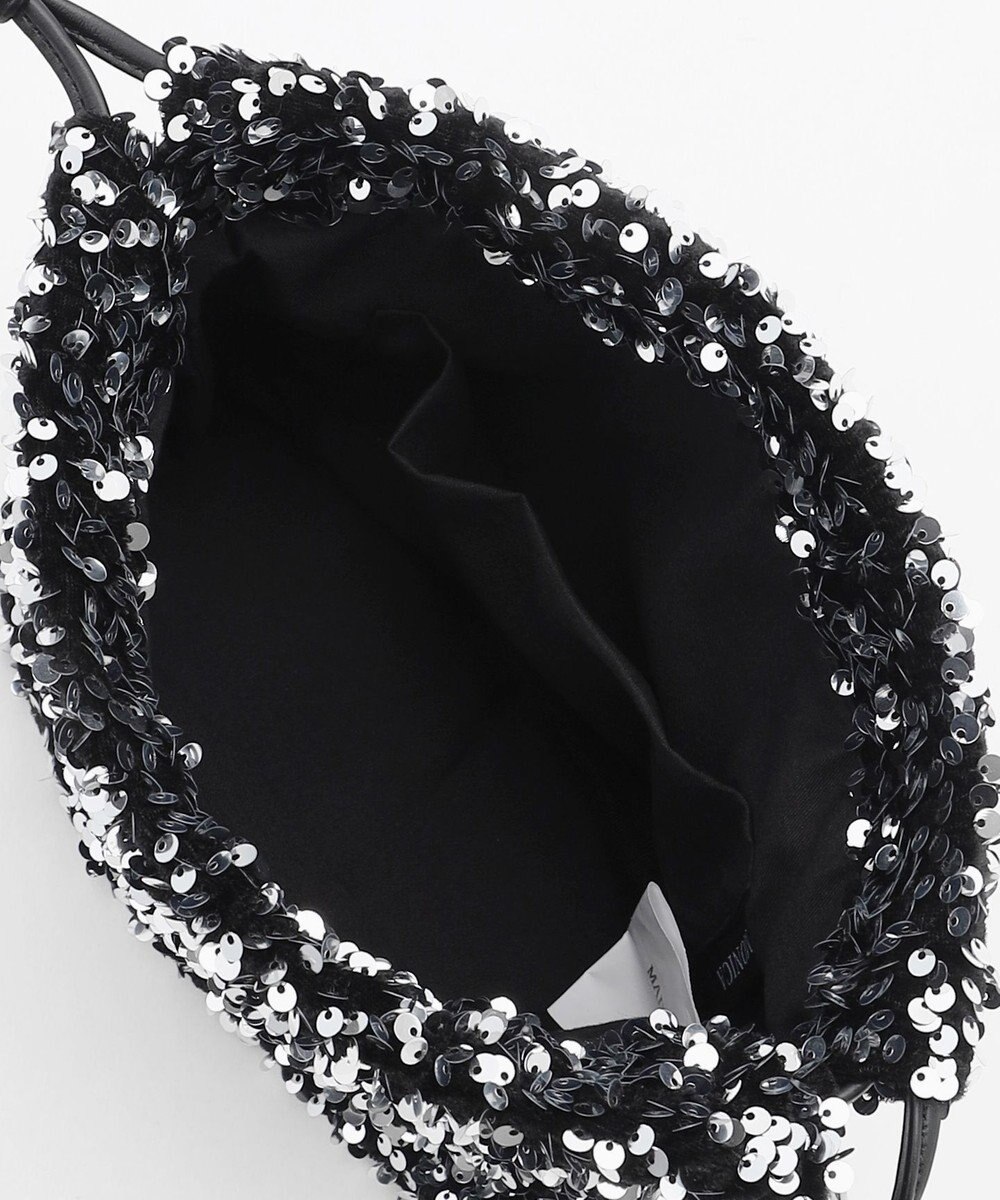 LA BAGAGERIE 【MONICA】スパンコール巾着ショルダー 