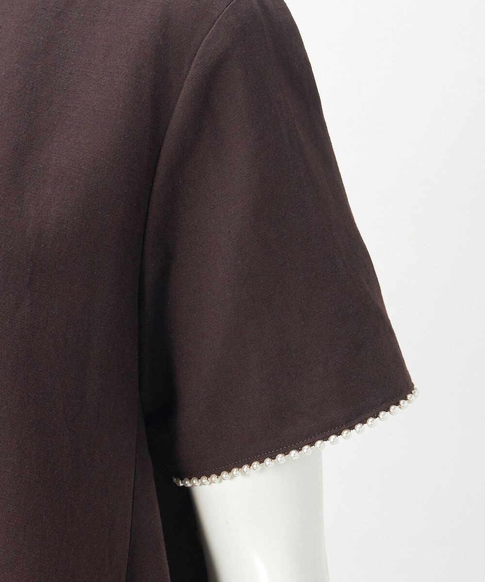 23区 【R(アール)】コットンリネン Aラインワンピース 