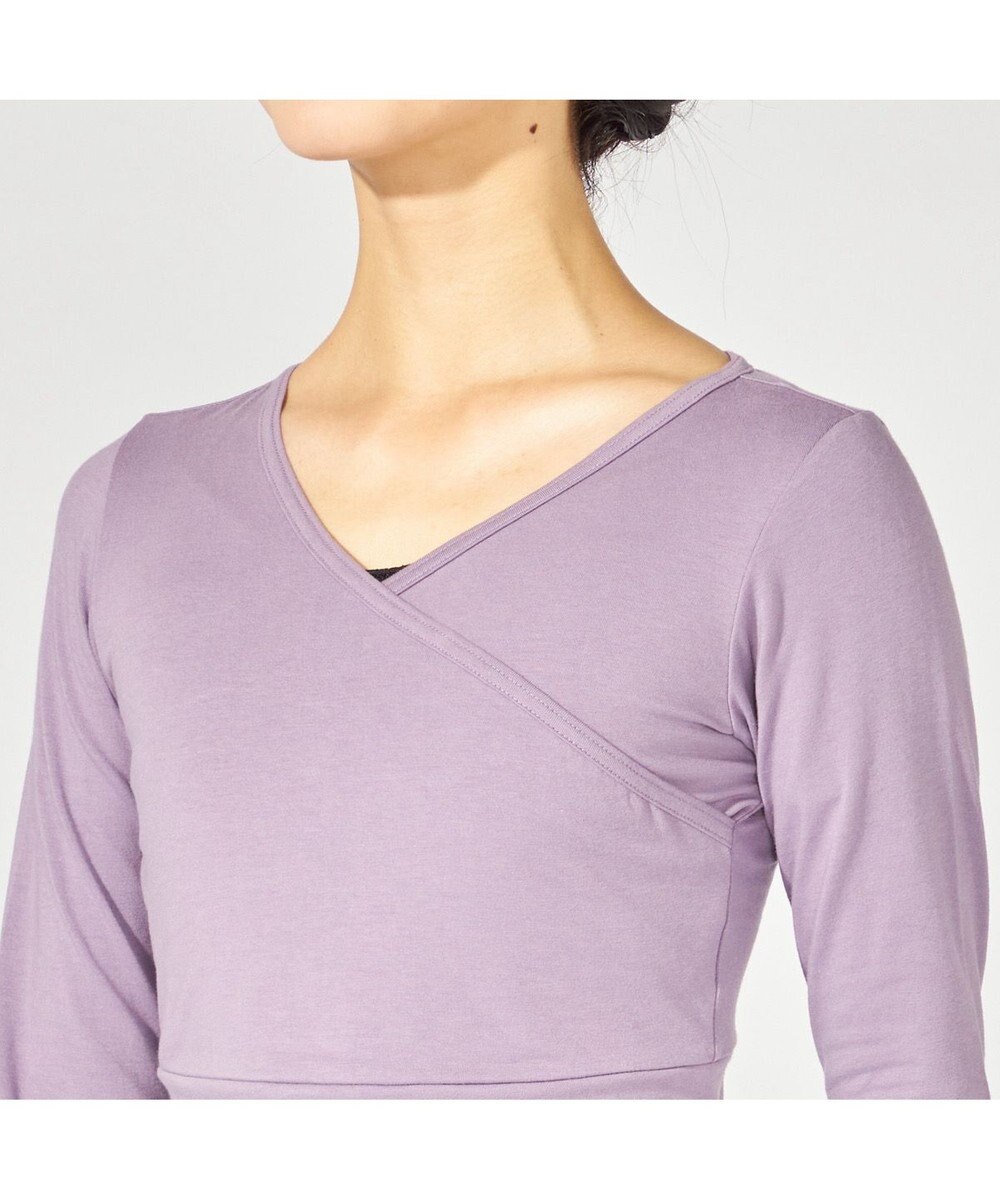 Chacott カシュクールトップ 