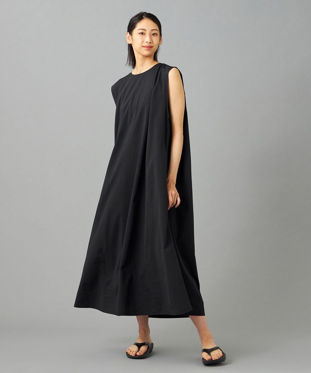 Chacott Chacott BALANCE EasyCare+ タックワンピース 