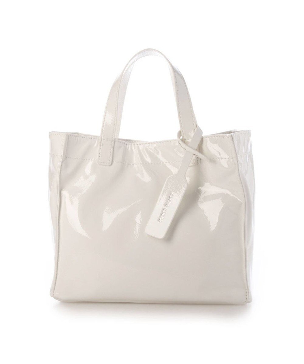 UNBILLION カシュカシュ cachecache / ソフトエナメルスクエア手提げトートS 