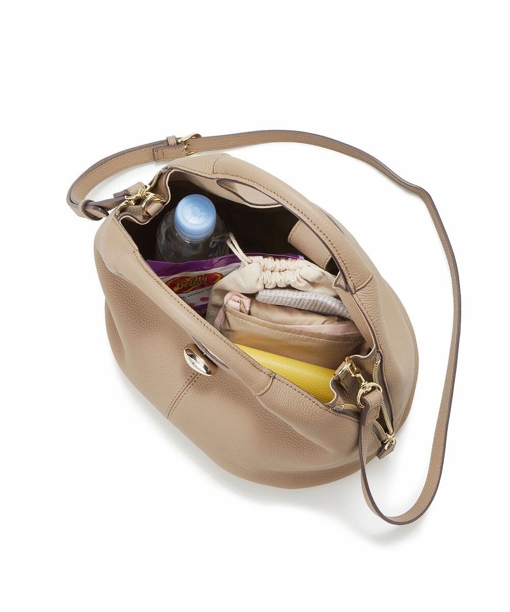 TOPKAPI 【TREASURE TOPKAPI】シュリンクレザー メタルパーツ 2WAY ショルダー バッグ 