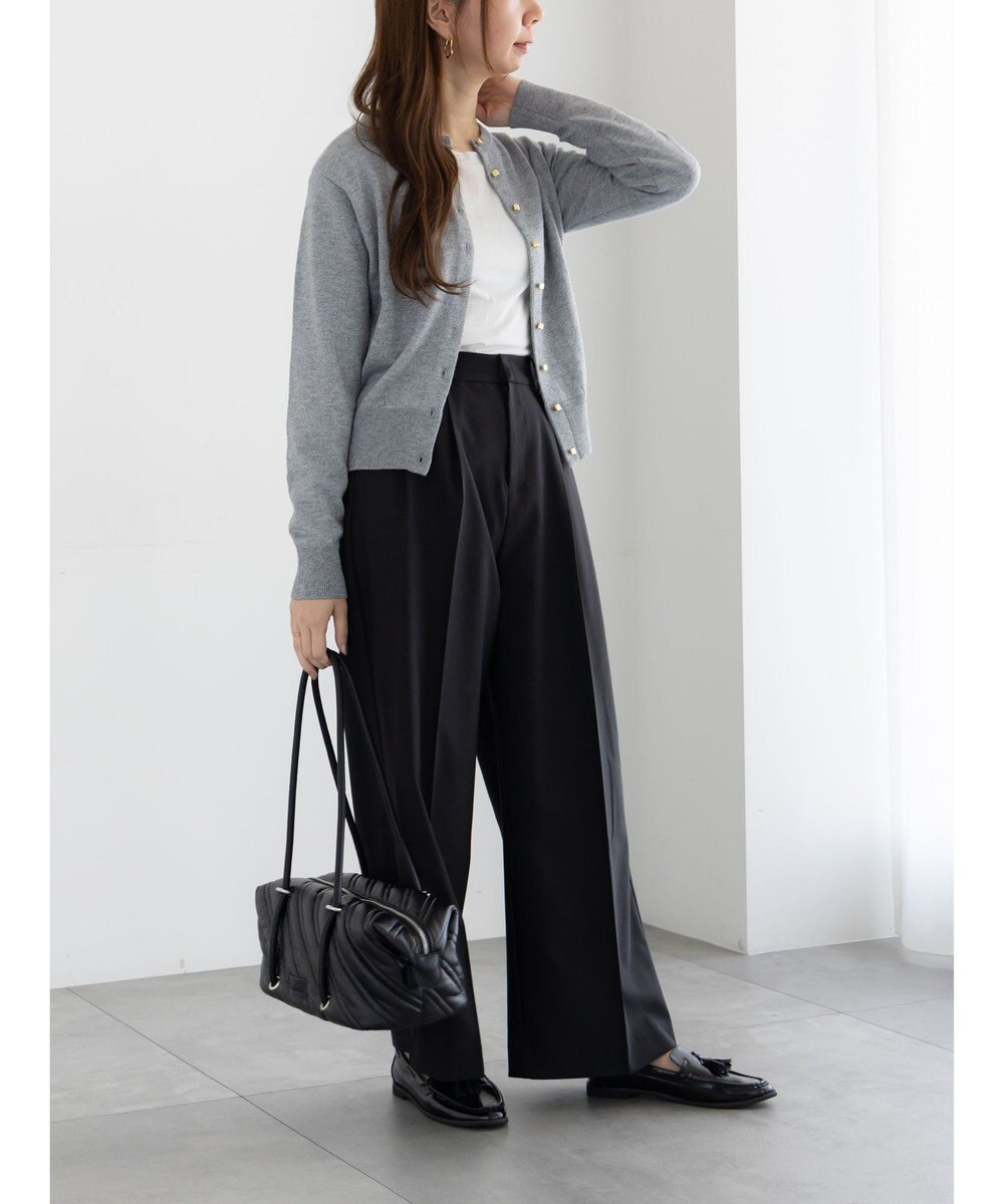 Te chichi TRツイル2タックワイドパンツ《2025winter catalog item》 