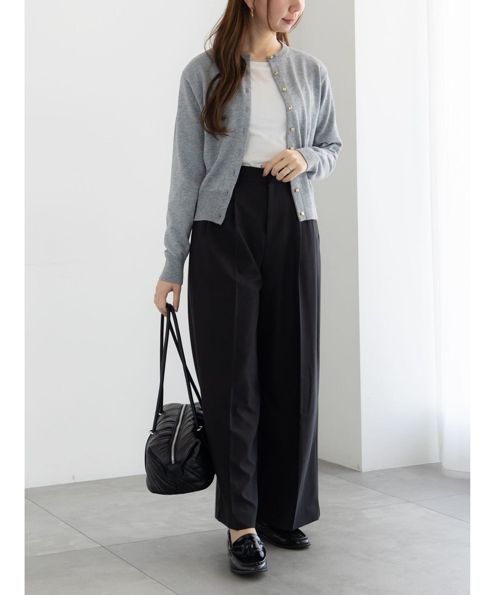 Te chichi TRツイル2タックワイドパンツ《2025winter catalog item》 