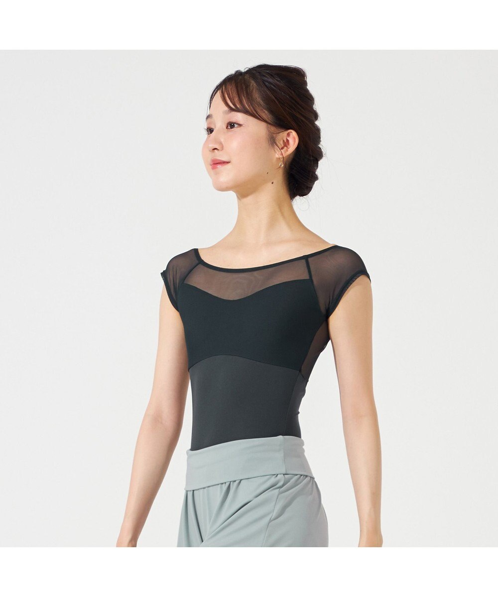 Chacott フレンチスリーブレオタード 