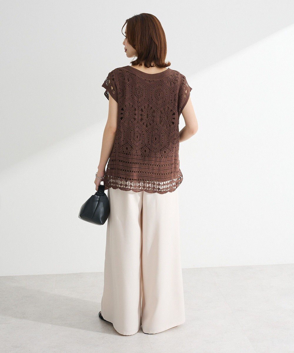 Green Parks ＳＥＴ２点クロシェプルオーバー＋タンクトップ 