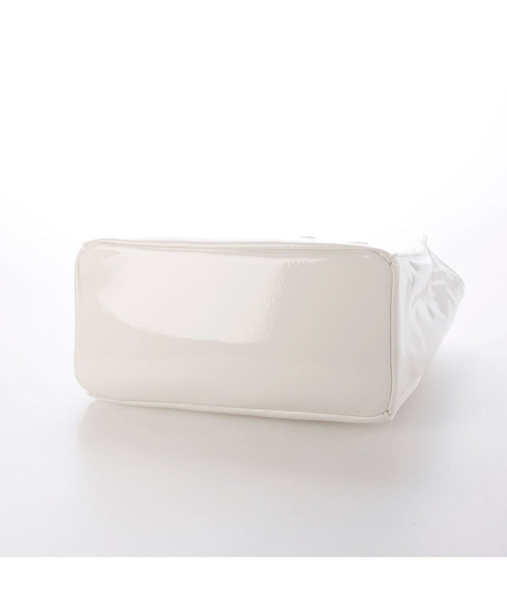 UNBILLION カシュカシュ cachecache / ソフトエナメルスクエア手提げトートS 