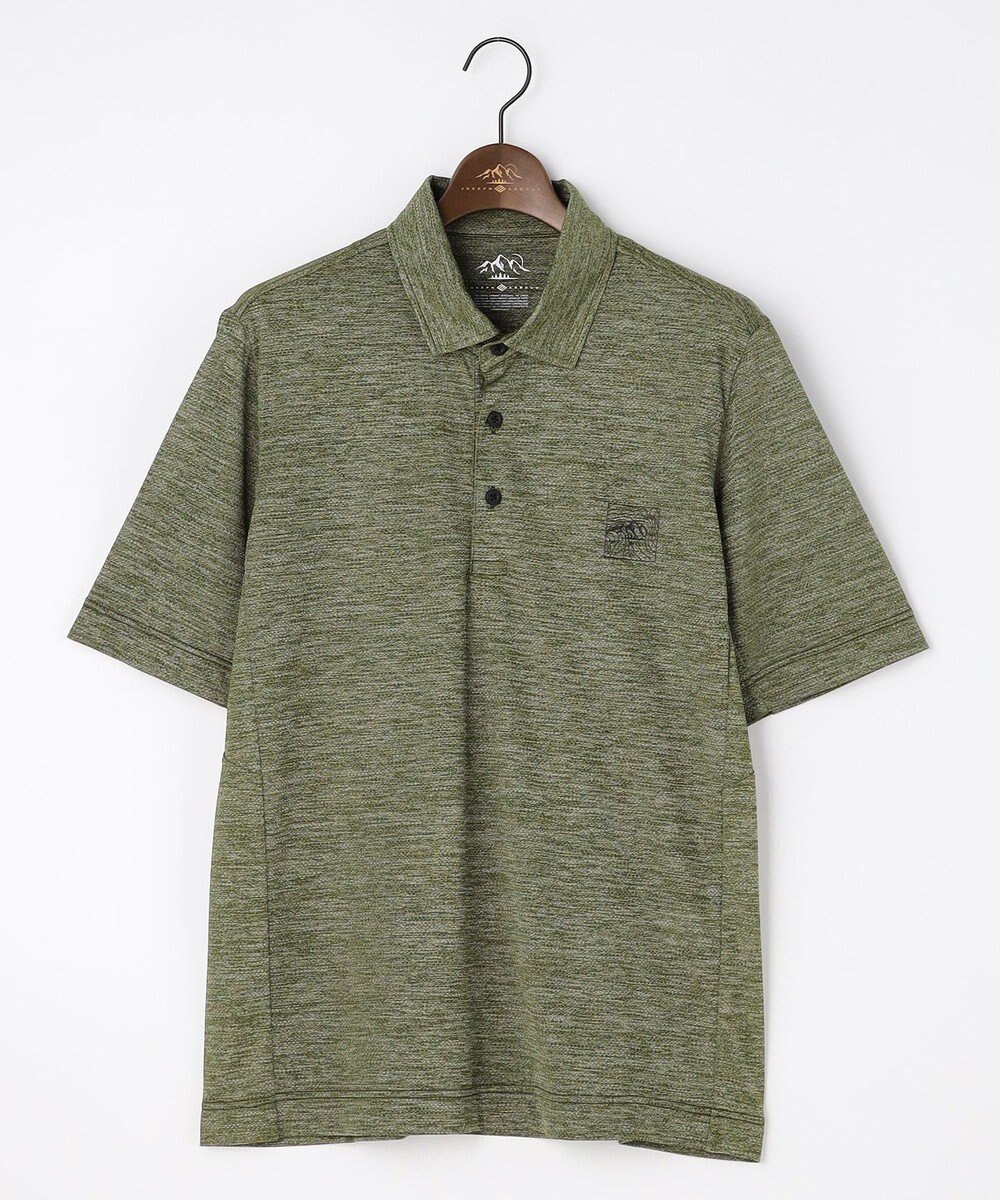 JOSEPH ABBOUD MOUNTAIN 【ゆったり】ドライクールスキンアウトドアポロシャツ 