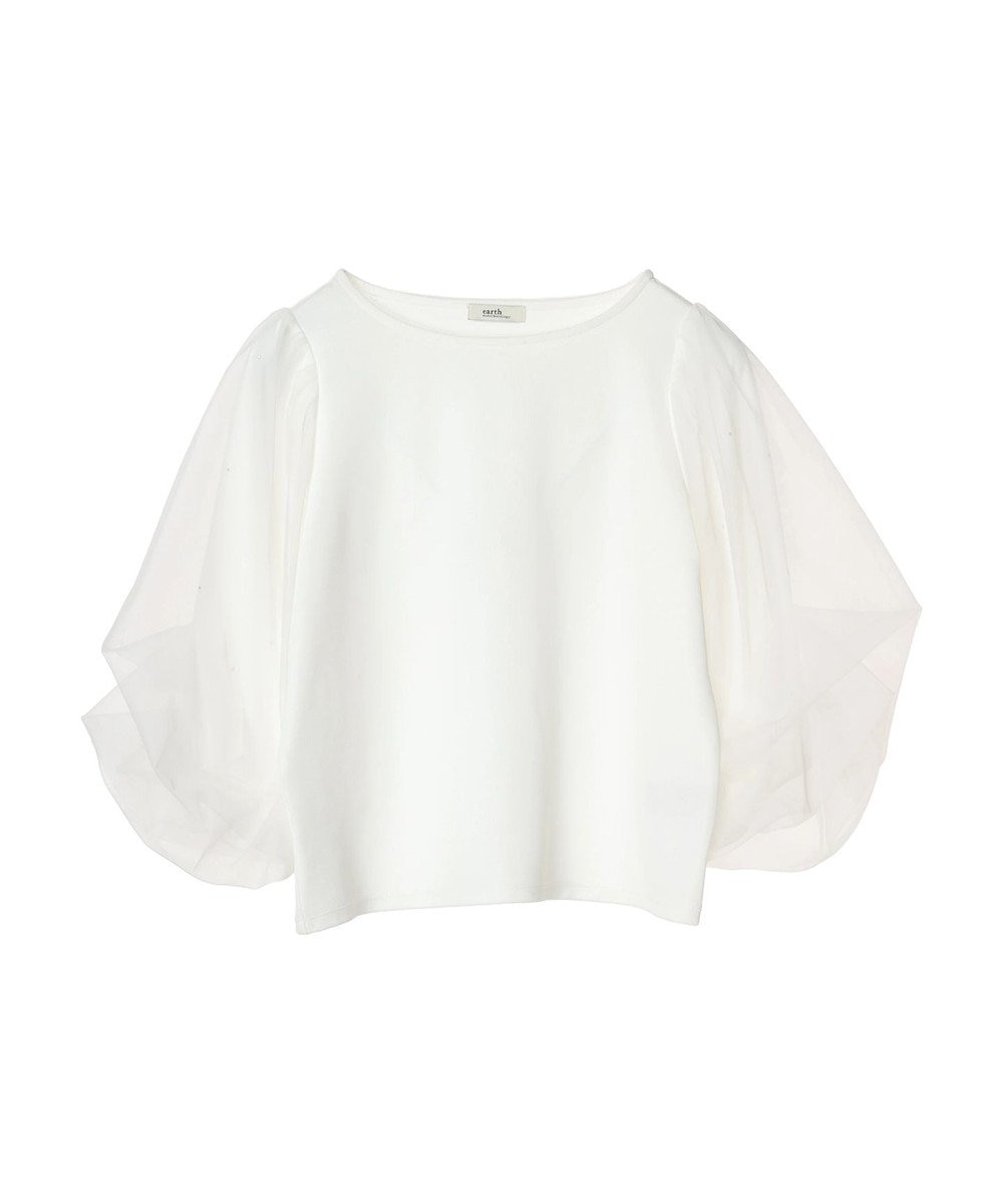 earth music&ecology キラキラストーンプルオーバー 