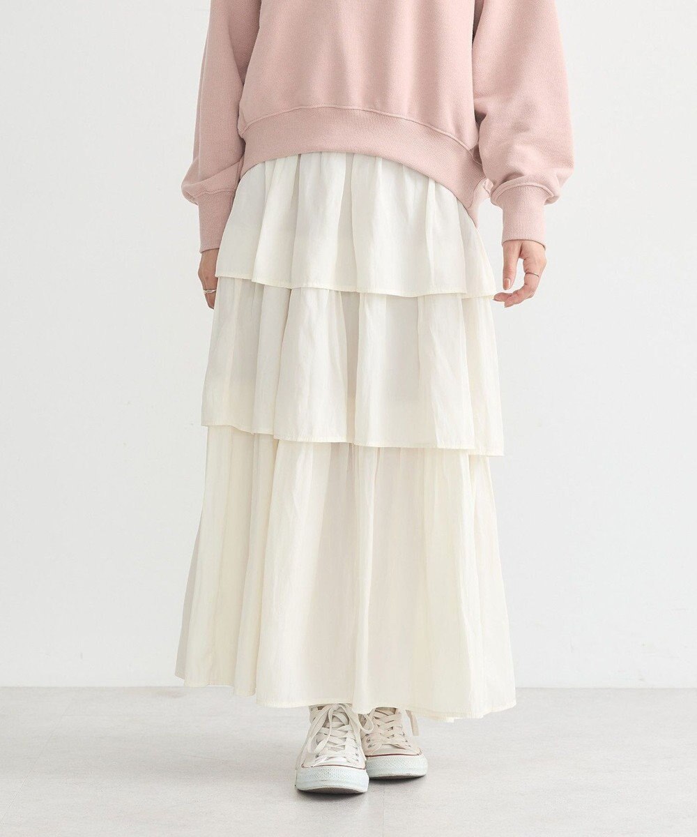 earth music&ecology ティアードスカート 