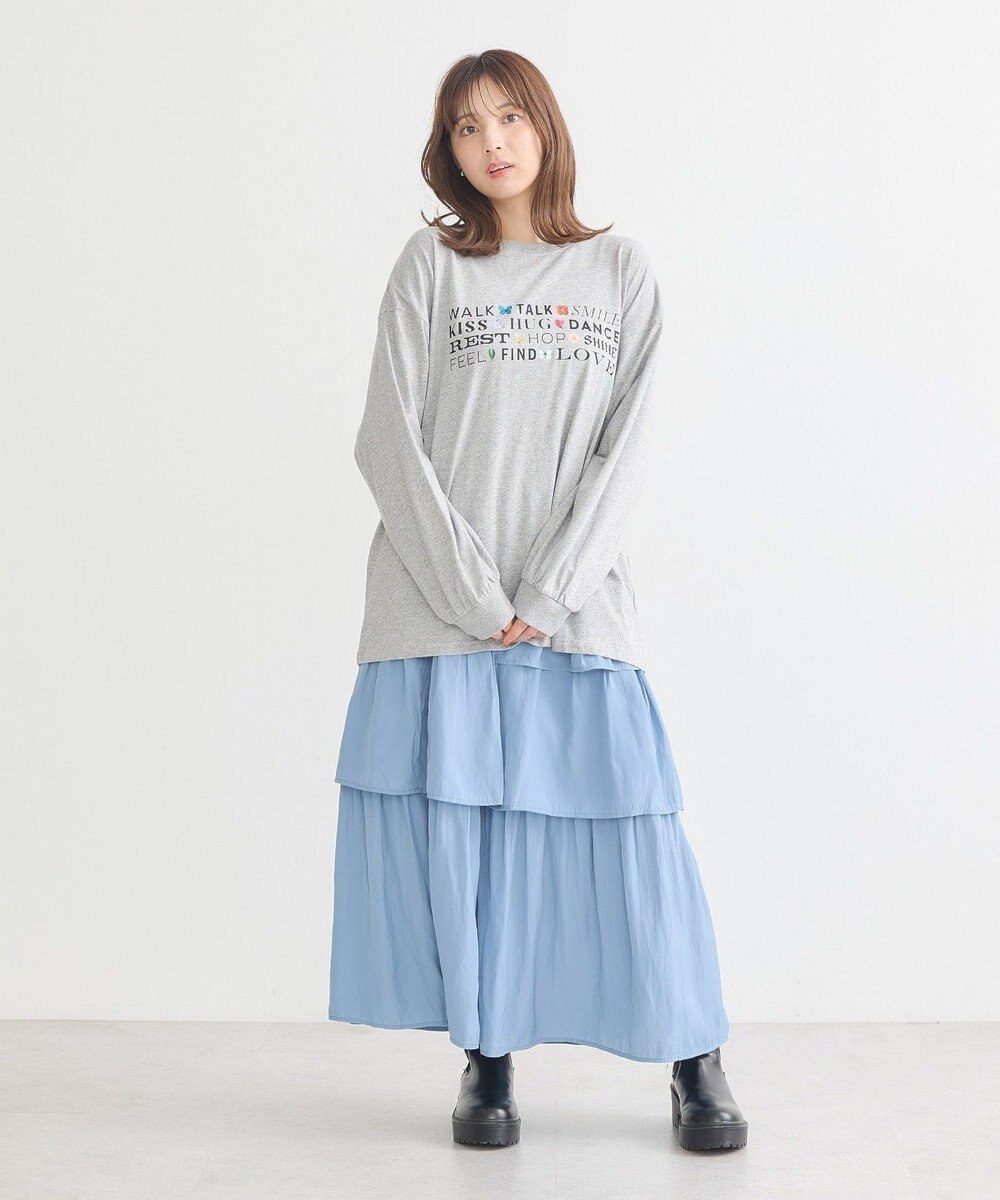 earth music&ecology ティアードスカート 