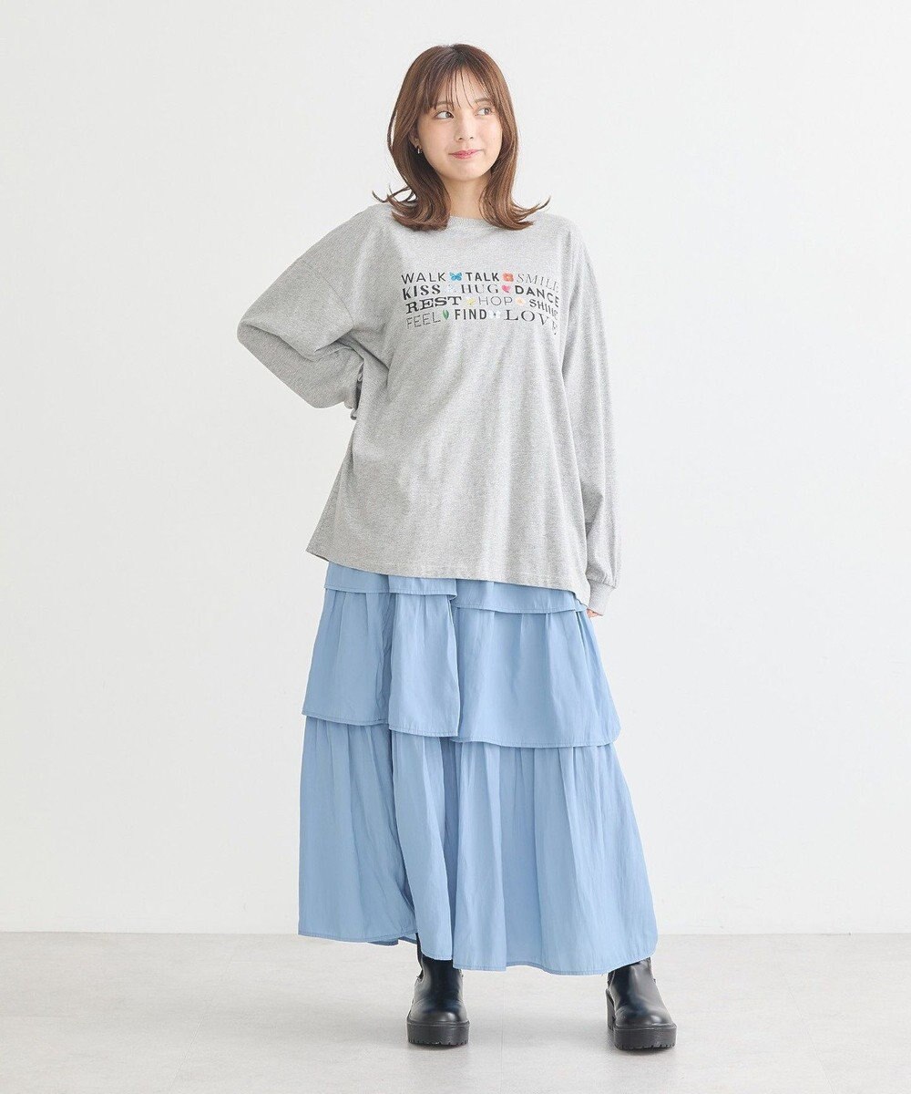 earth music&ecology ティアードスカート 