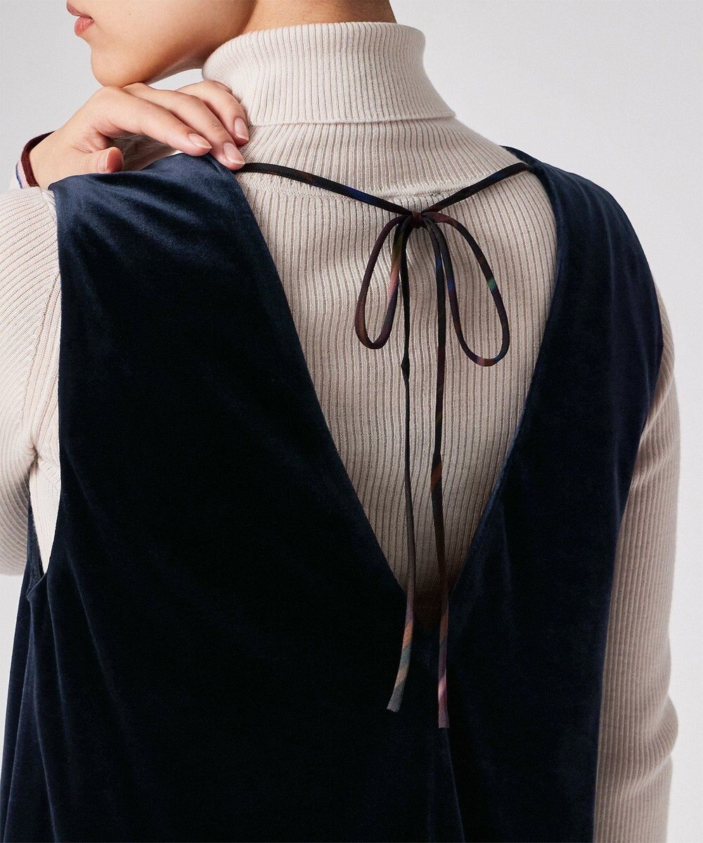 Paul Smith マットベロア ノースリーブドレス 