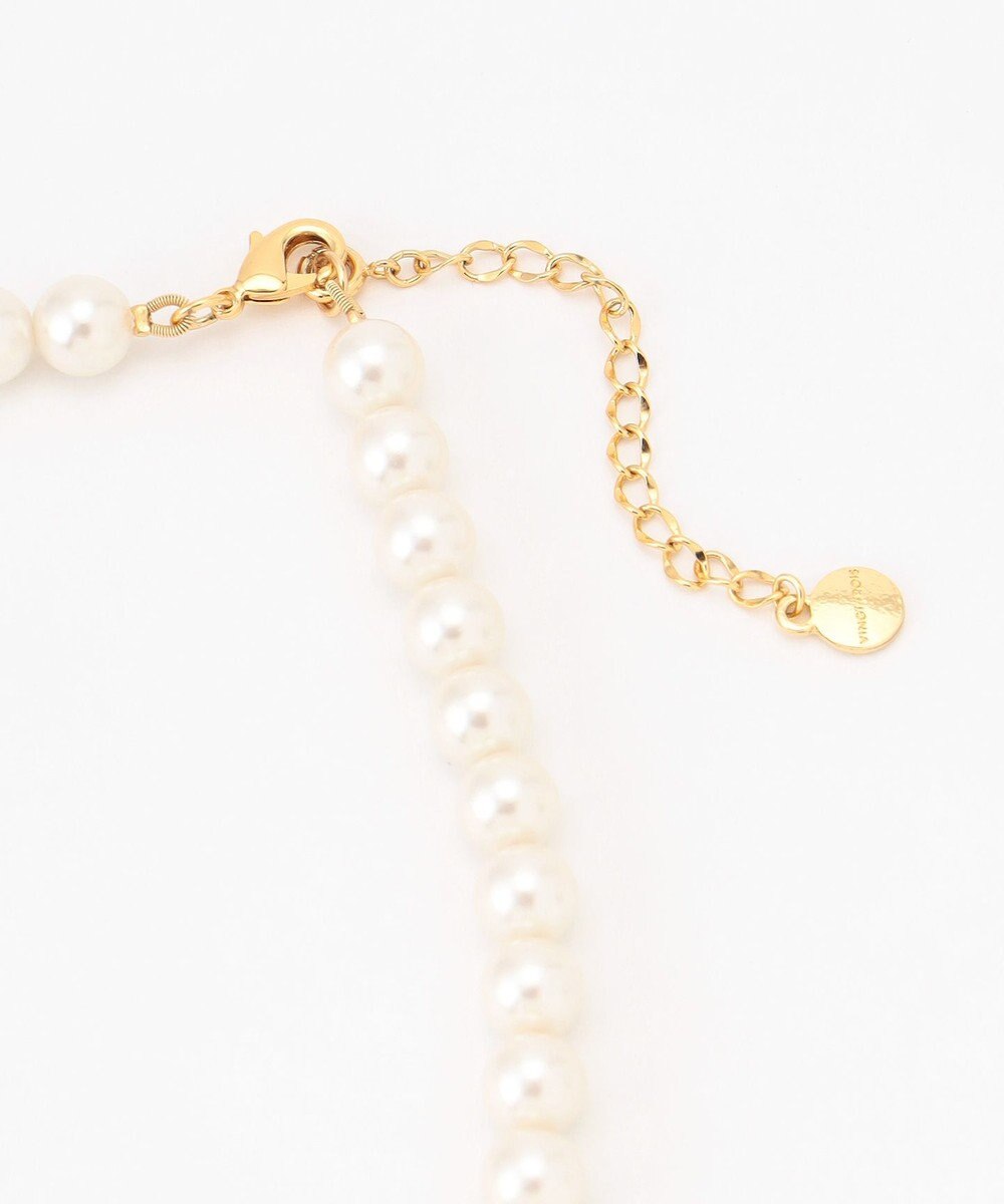 23区 2WAY パール コイン ネックレス 