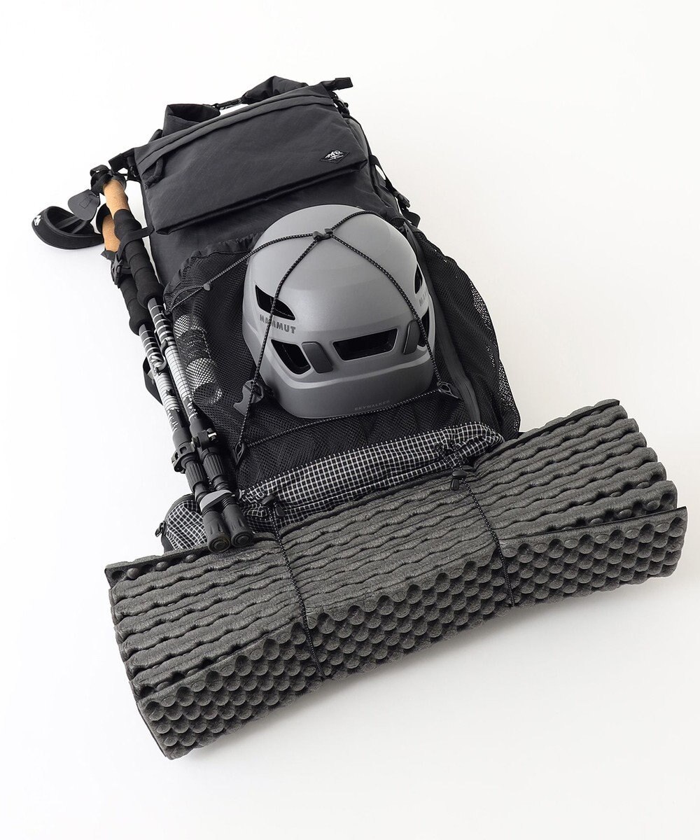 JOSEPH ABBOUD MOUNTAIN 【軽量/ECO撥水/サスティナブル素材/サコッシュが取り外せる】リサイクルリップストップ バックパック 33L 