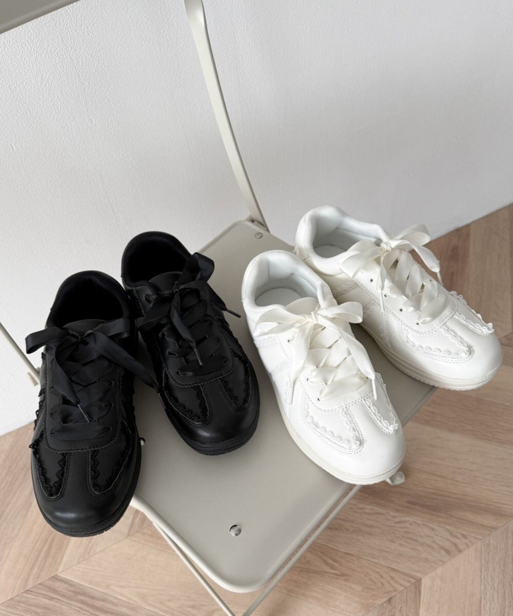 WEGO レースローカットスニーカー 