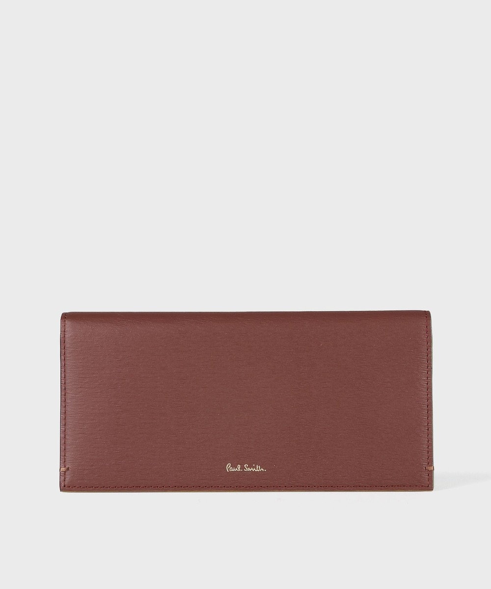 Paul Smith カラードエッジ 長財布 チェスナット