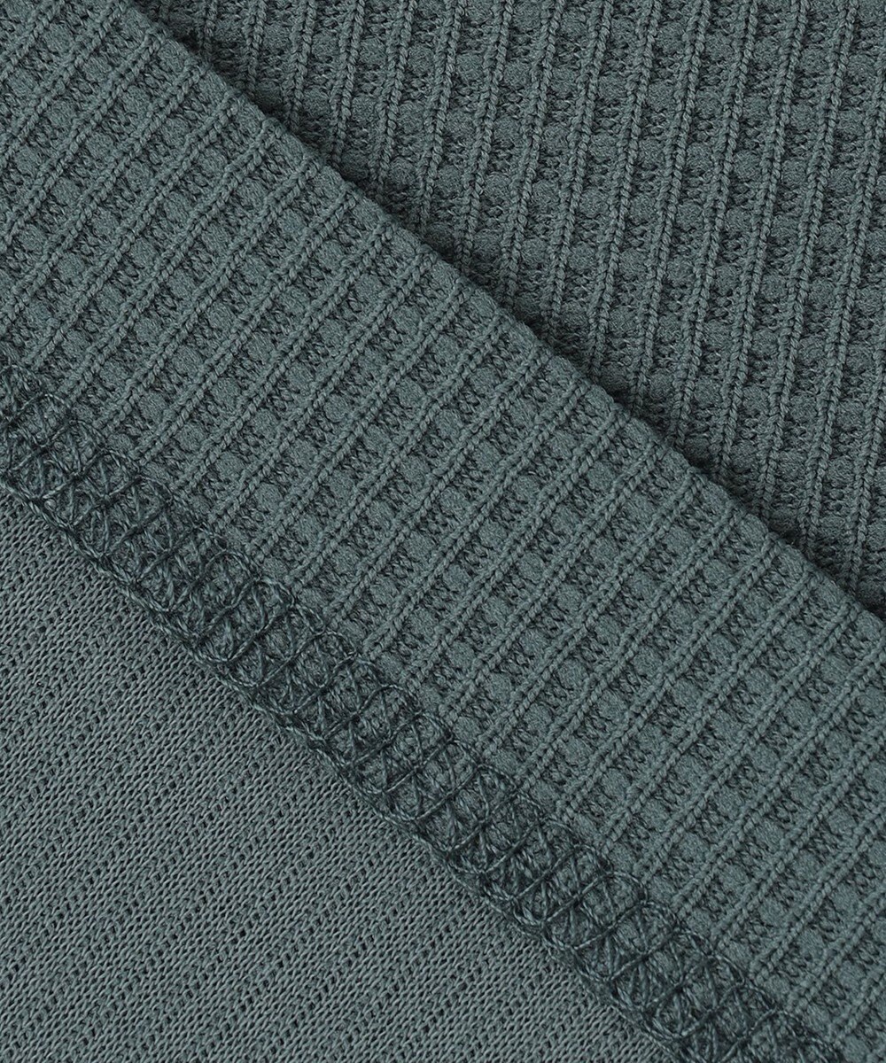 23区GOLF 【23Fondation/MEN】ワッフルポロシャツ 