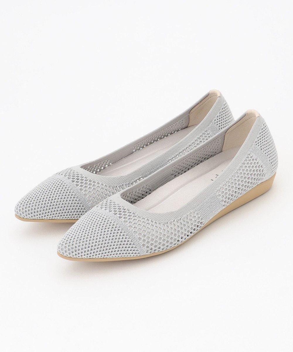 steppi 【洗える/撥水】パターンメッシュ パンプス 