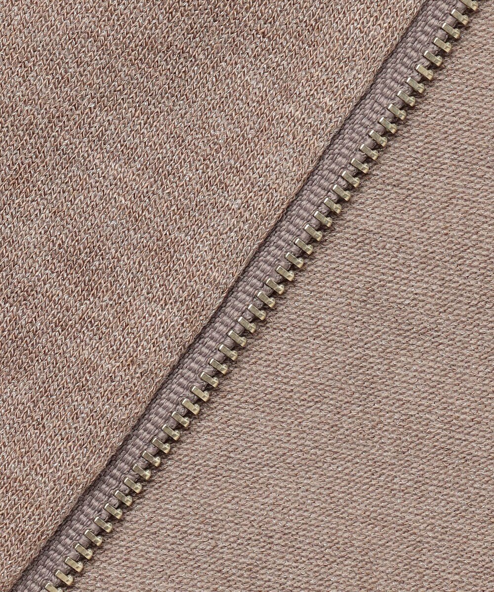 J.PRESS LADIES Vis/Peスパーク ニット パーカー 