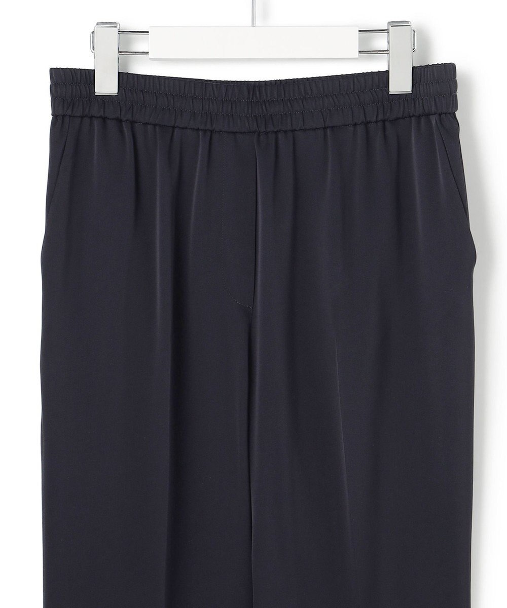 ICB アセテートダブルサテン スティックパンツ 