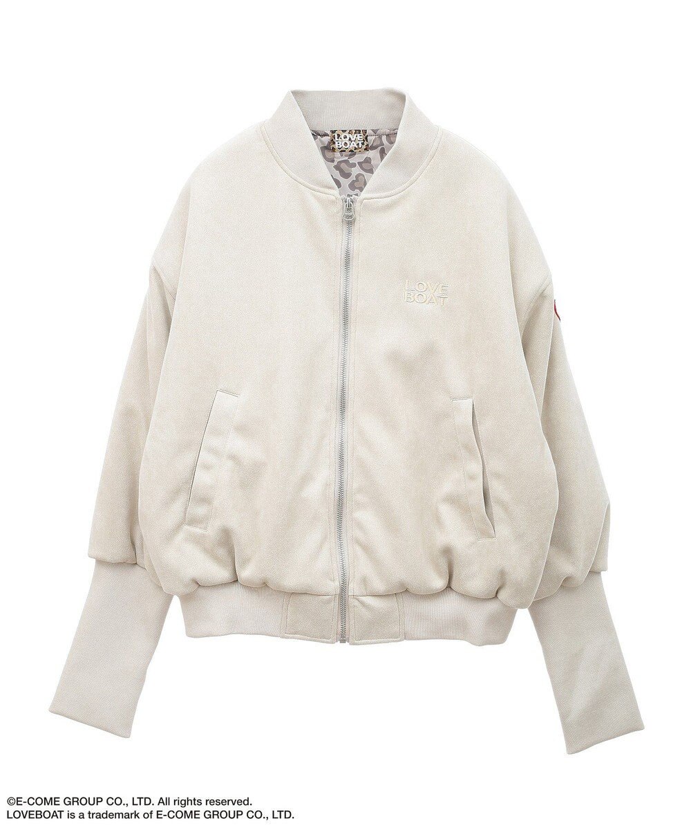 Green Parks ■ＬＯＶＥ　ＢＯＡＴ　スエード調中綿ブルゾン 