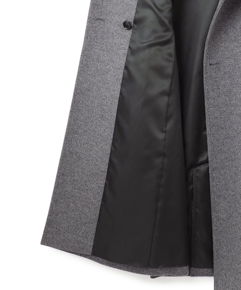 23区 ウールカシミヤビーバー フーデット コート 