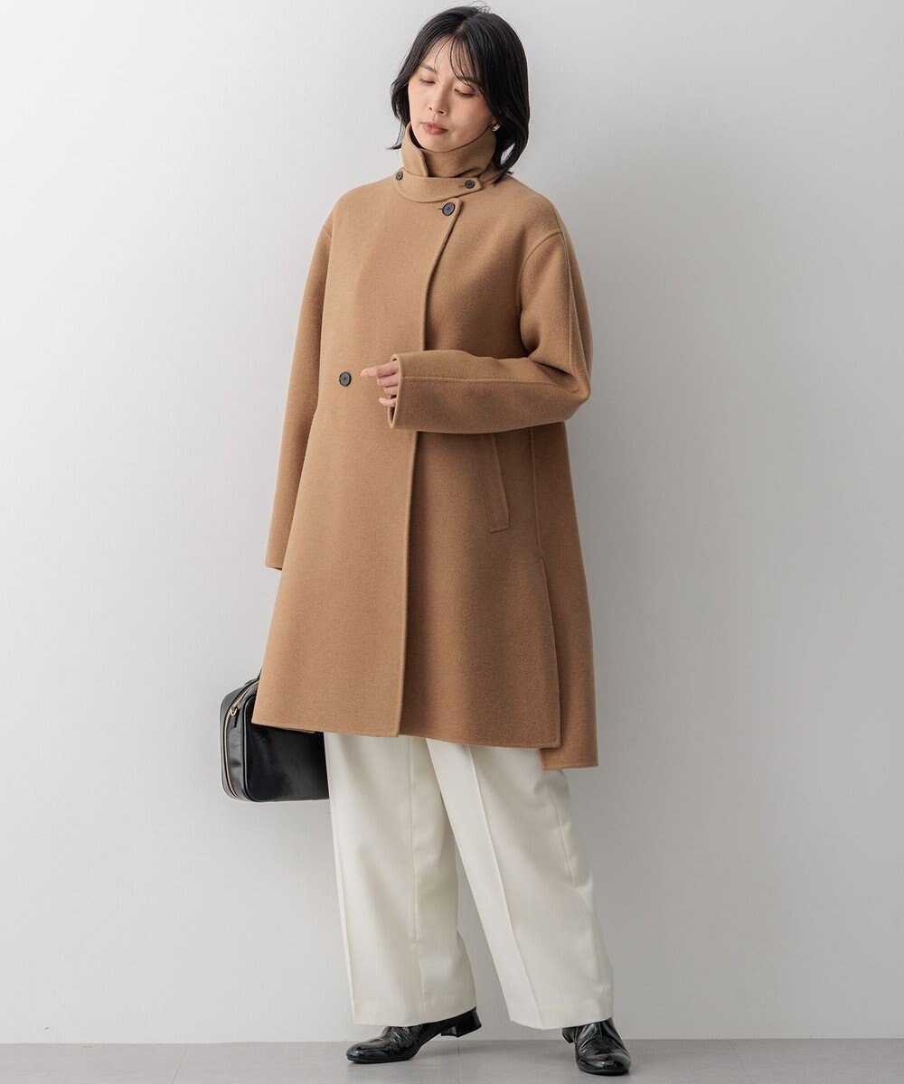 23区 L 【滝沢眞規子さん着用/Oggi掲載】MANTECOPure リバーコート 