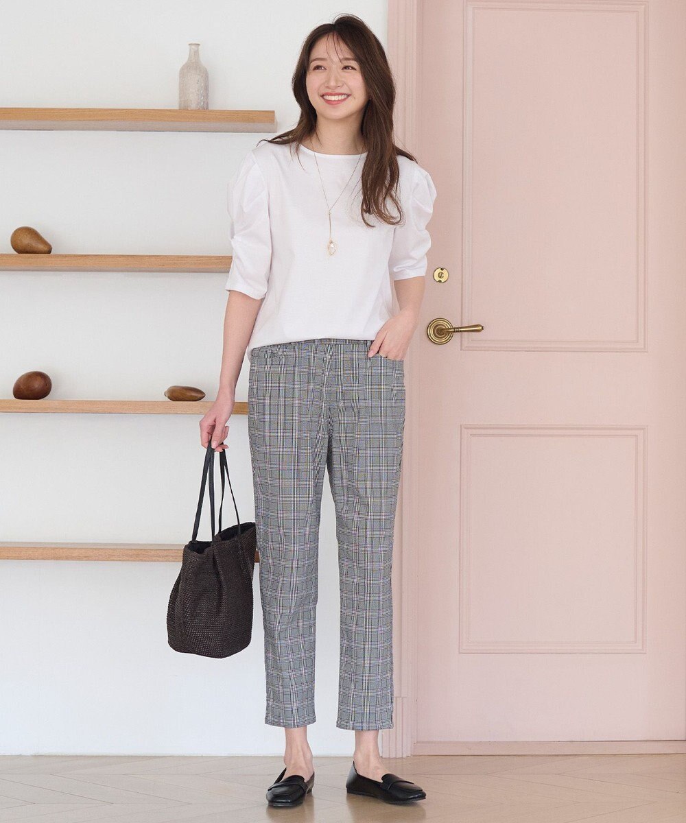 ANY L 【ウエストゴム/ストレッチ】大人の７daysデイリーパンツ 