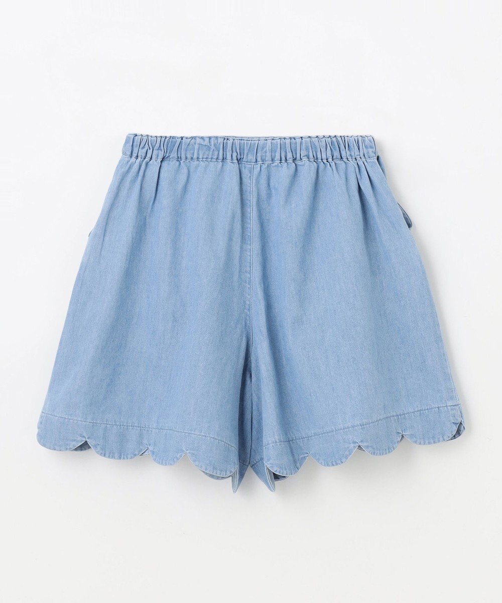 ANY KIDS 裾 スカラップ ショートパンツ 
