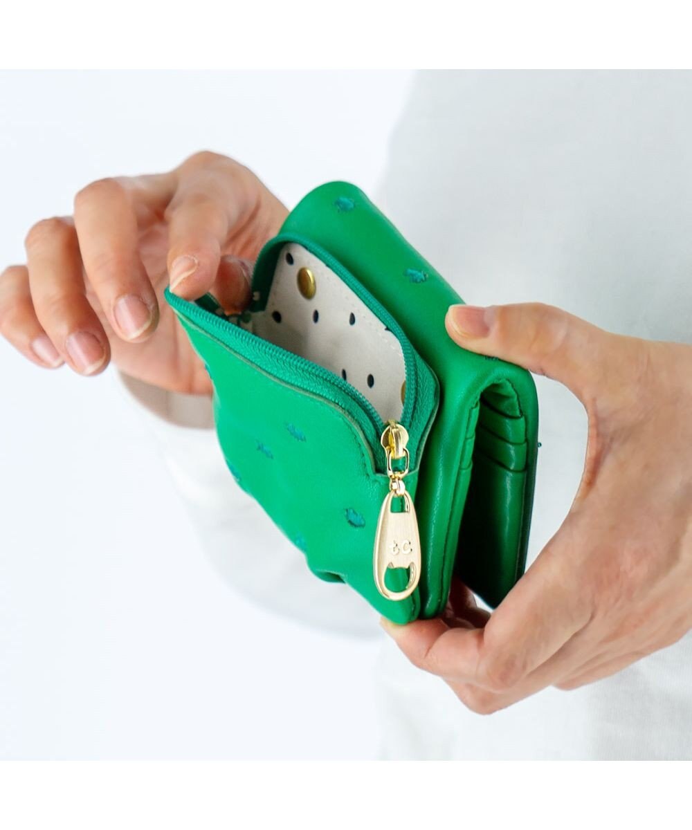 tsumori chisato CARRY ぷちネコ 2つ折り財布 ミニ財布 