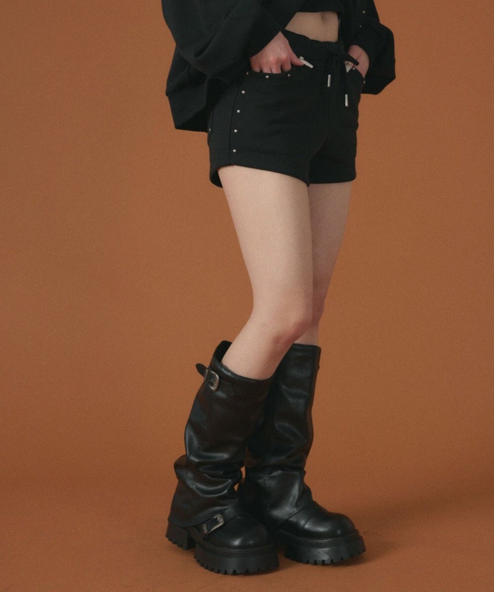 WEGO スタッズマイクロショートパンツ 