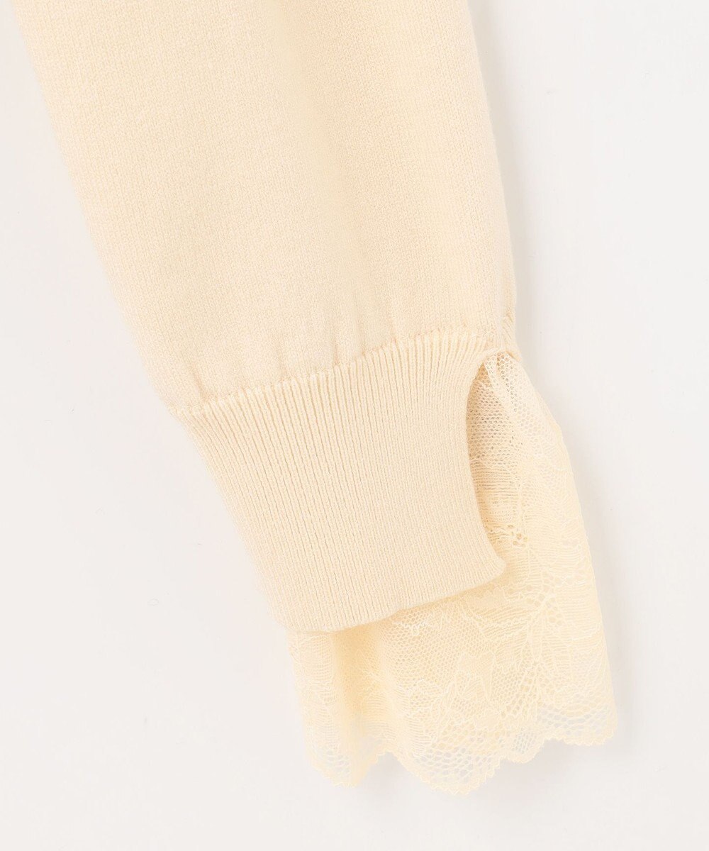 Feroux レースコンビ ニット 