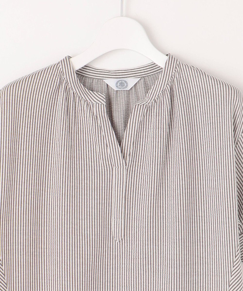 J.PRESS LADIES L 【洗える・抗菌消臭・吸水速乾】サッカージャージー ワンピース 