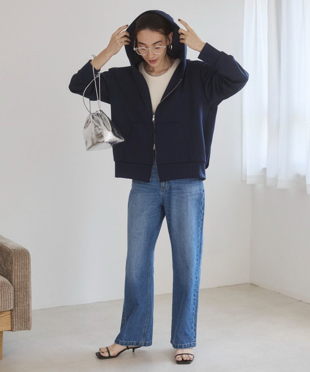 WEGO 【ANGIE VINTAGE】ダンボール ダブルジップパーカー フーディー 