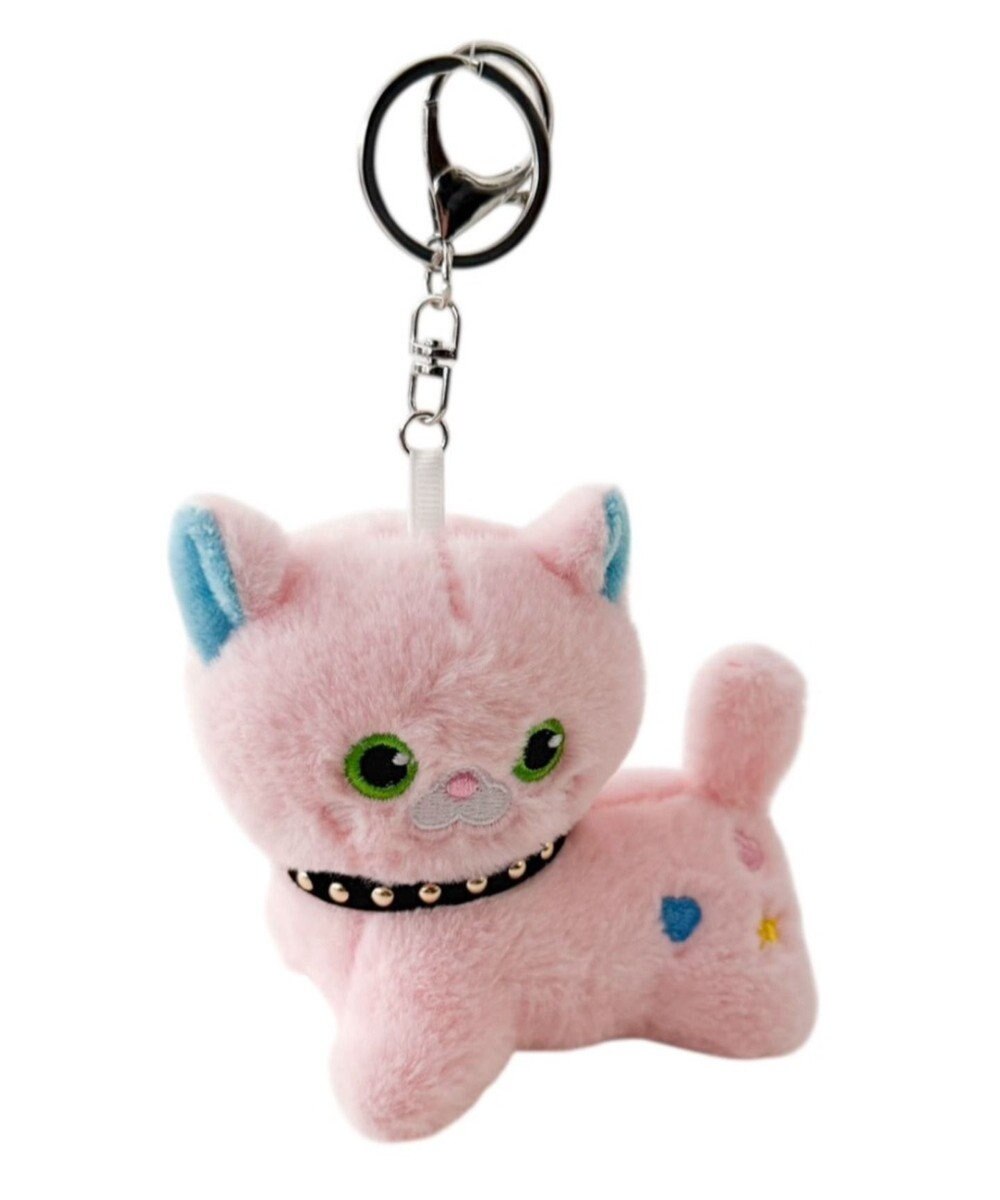 WEGO ネックレスねこちゃんぬいぐるみキーホルダー 