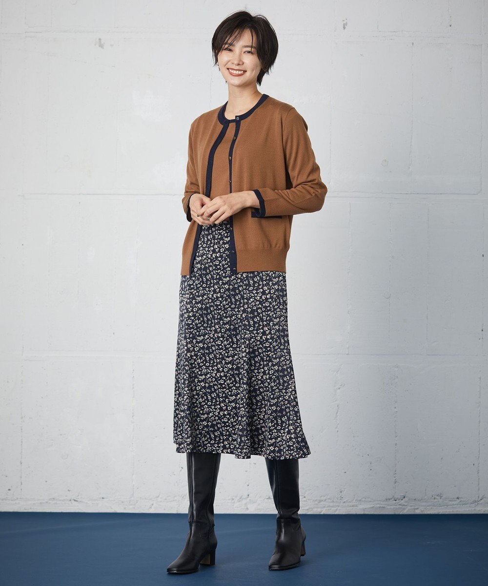 J.PRESS LADIES レザー ロングブーツ 