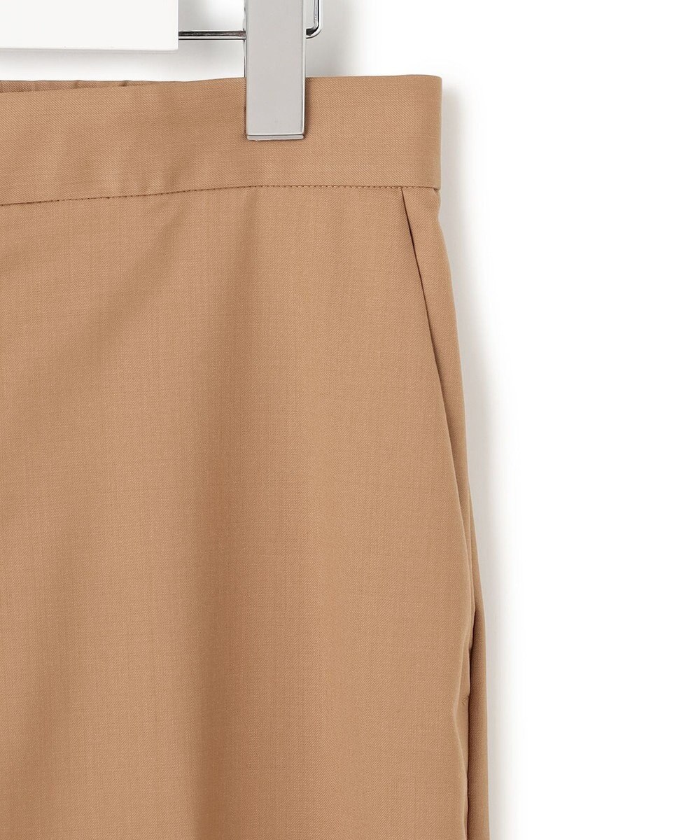 ICB 【洗える】T/Wブロード ワイドストレートパンツ 