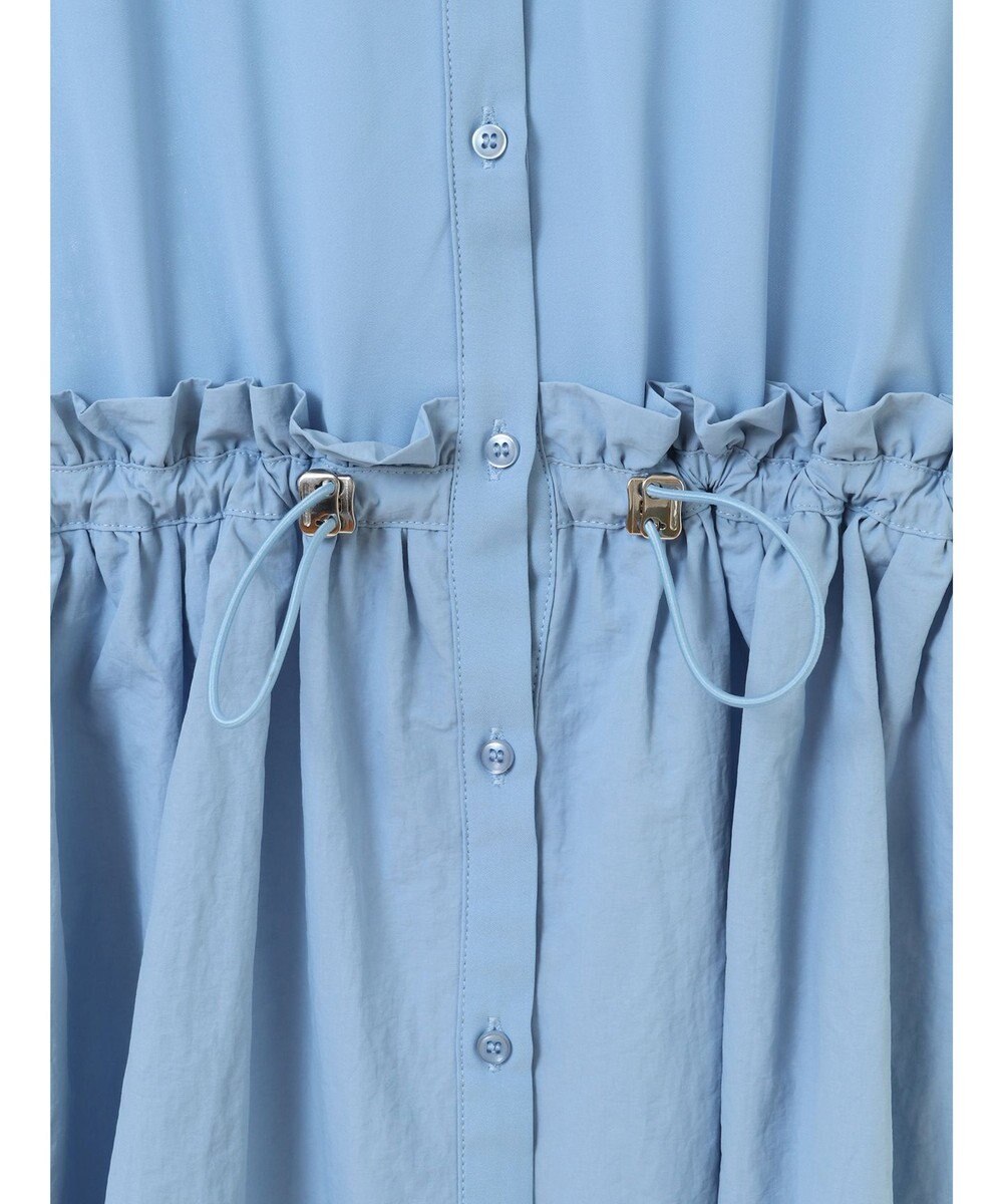 Green Parks 異素材ドッキングチュニック 