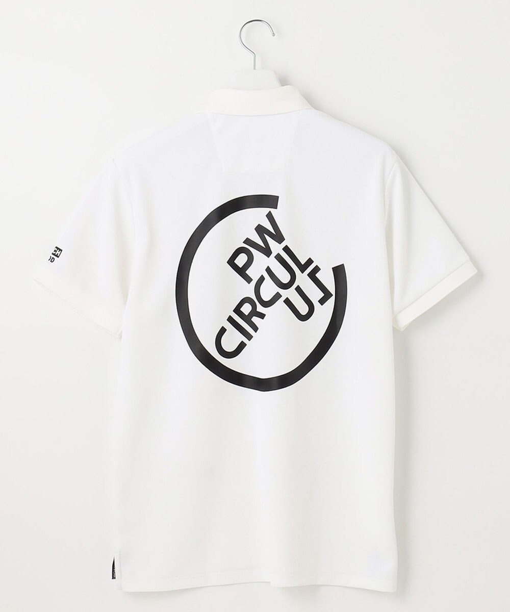 PW CIRCULUS 【MEN】【吸汗速乾】ベーシックカノコ ポロシャツ 