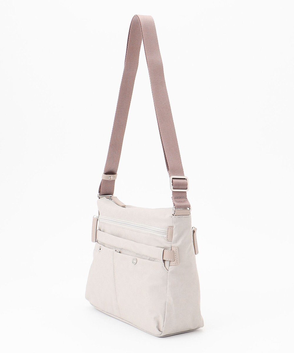 LA BAGAGERIE モノグラム　スクエアナイロンショルダー　Mサイズ 