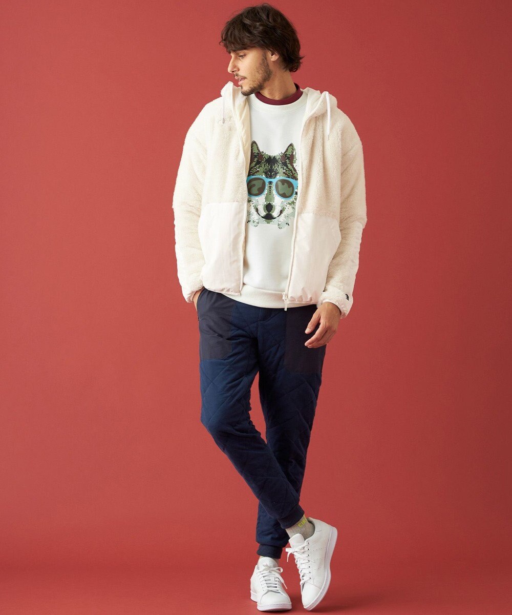 PW CIRCULUS 【MEN】フェイクファーブルゾン 