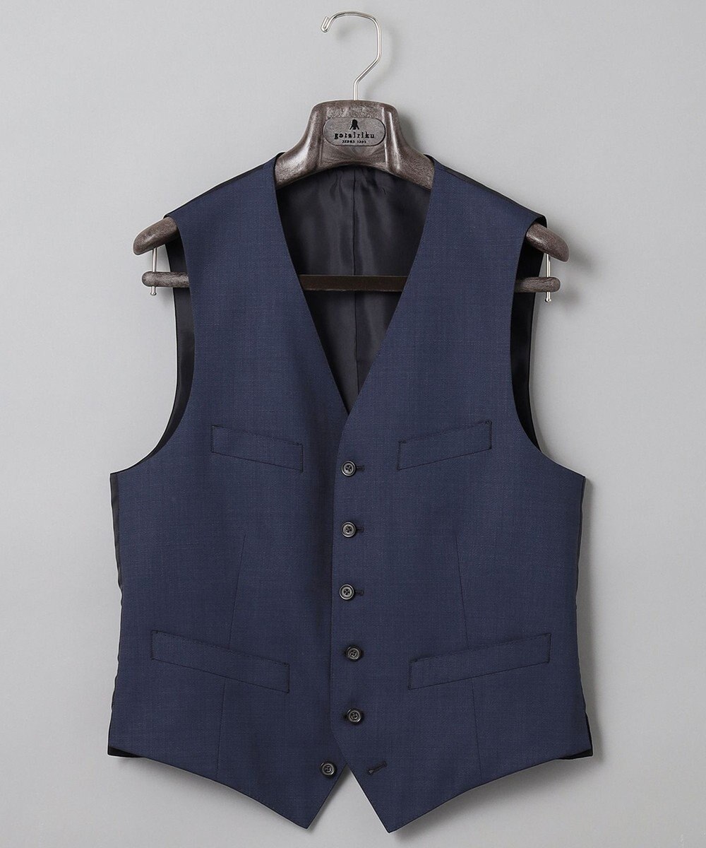 GOTAIRIKU 【DORMEUIL】AMADEUS+抗菌撥水 セットアップべスト 