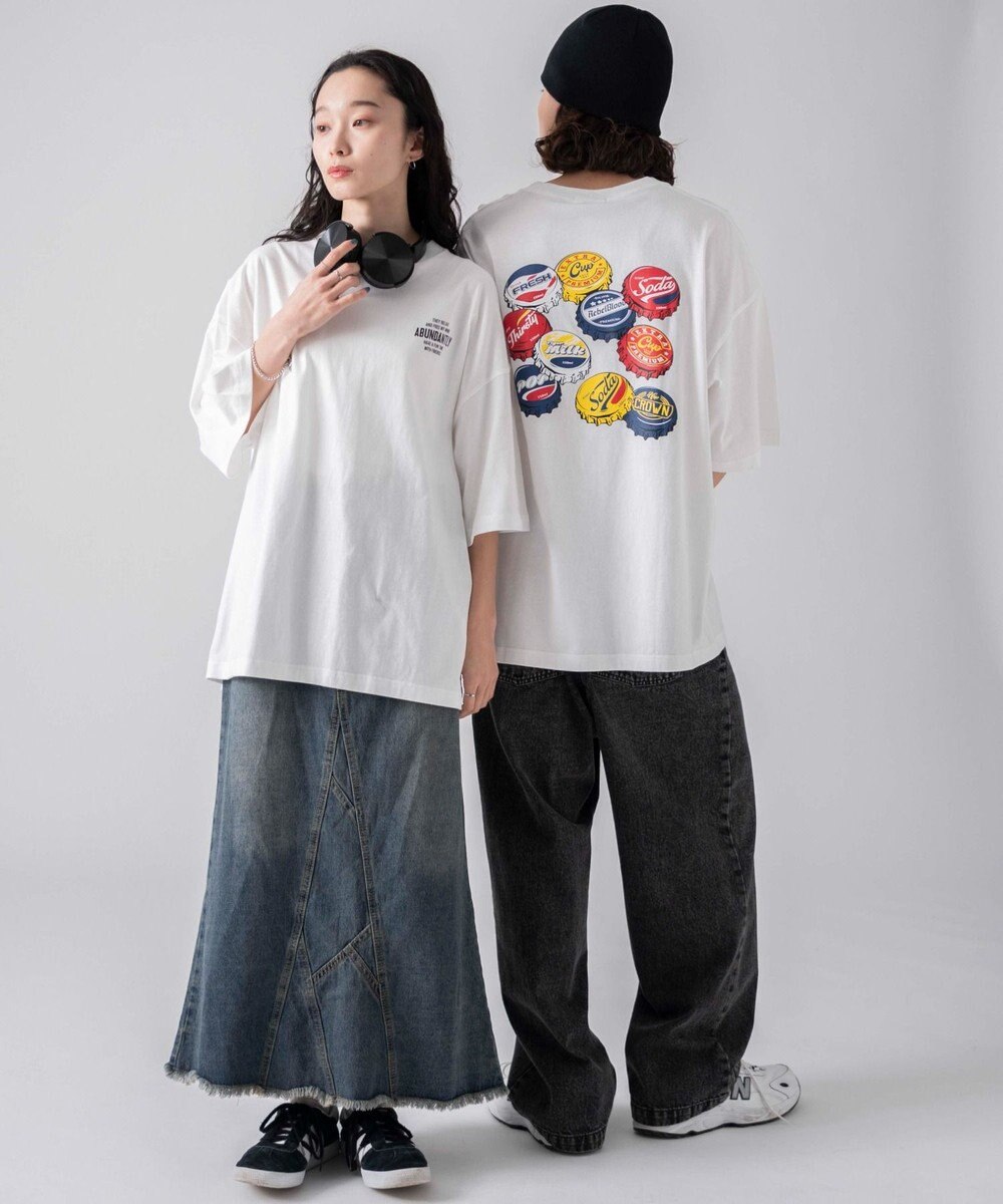 WEGO 【ユニセックス着用ITEM/SMLサイズ/手洗い可】アソートグラフィックT 