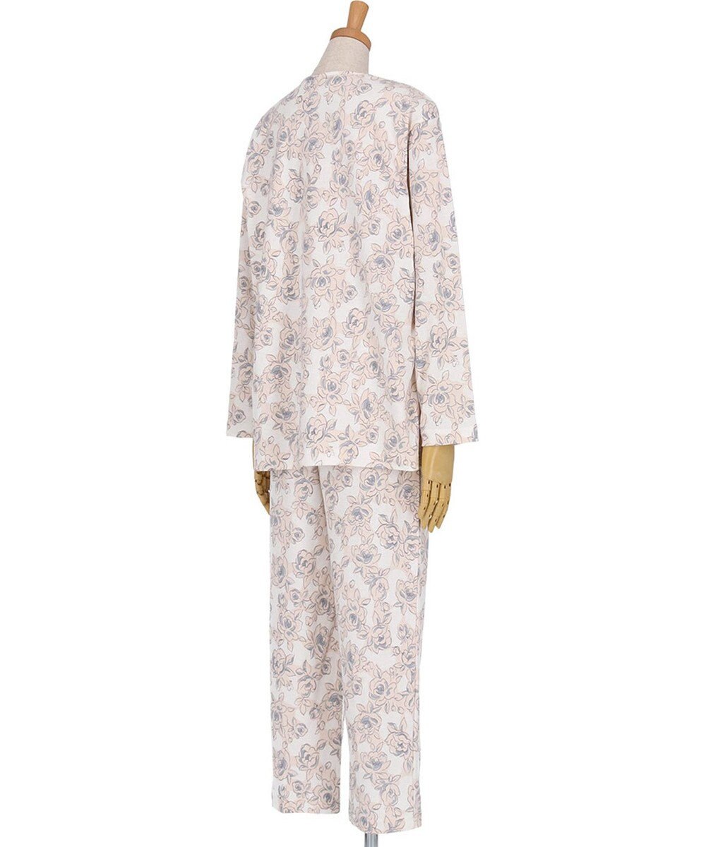 Wing パジャマ 長袖 長ズボン 綿100%(本体) レディース EP6009 ウイング／ワコール 