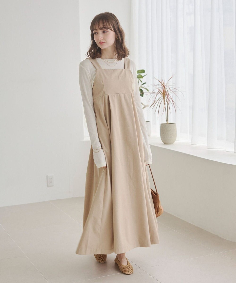WEGO 【ANGIE VINTAGE】バックベルトジャンパースカート 