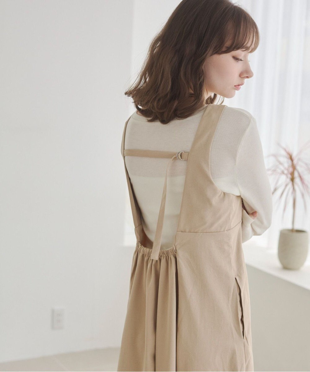 WEGO 【ANGIE VINTAGE】バックベルトジャンパースカート 