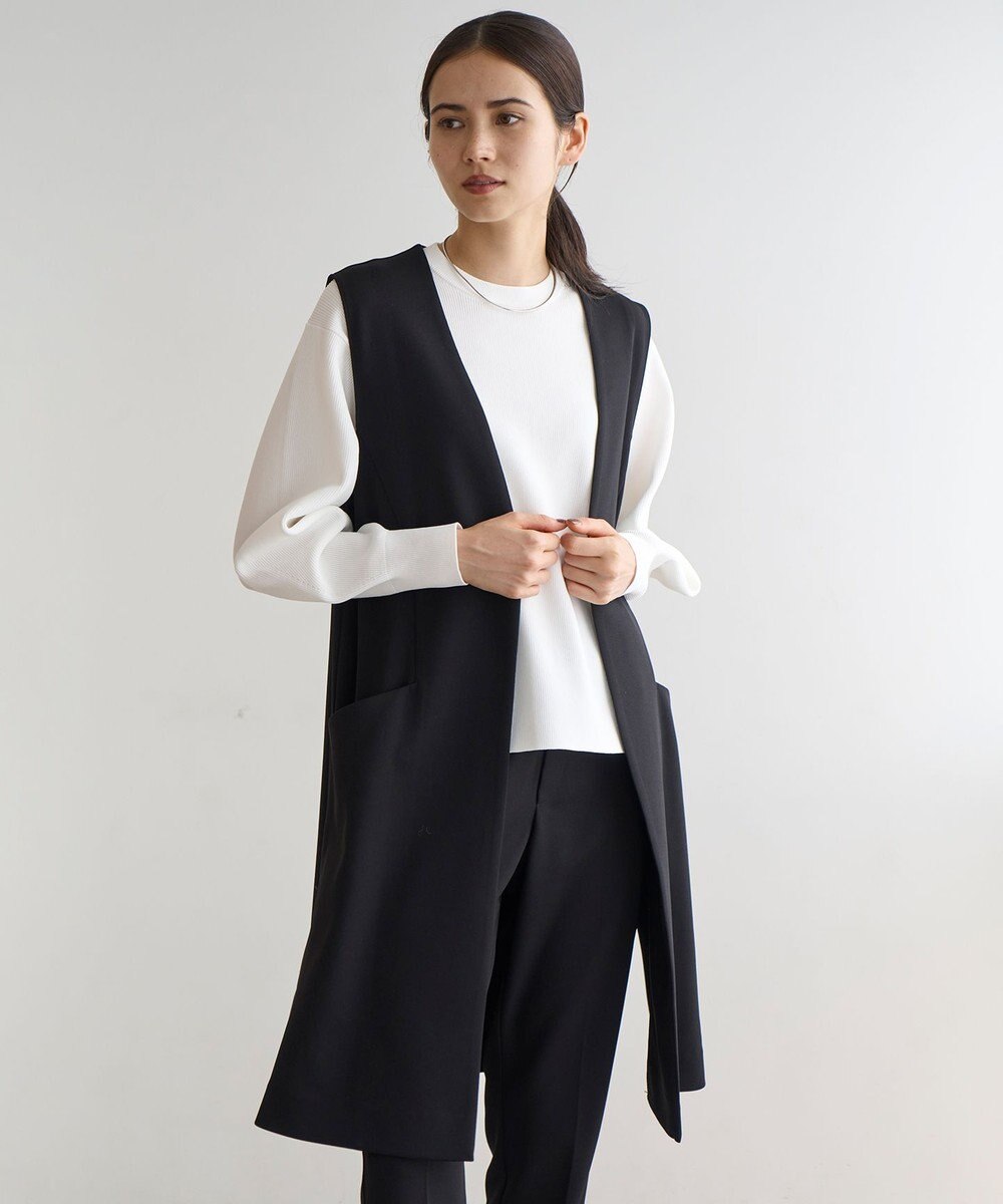 UNFILO 【セットアップ対応】BEAUTY MOVE ロングジレ 