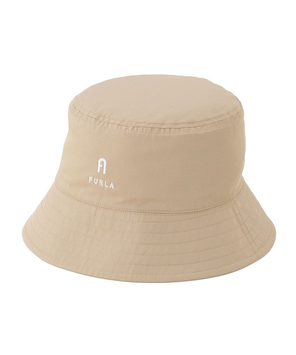MOONBAT FURLA(フルラ)リバーシブルバケットハット 帽子 無地 UVカット 手洗い可能 