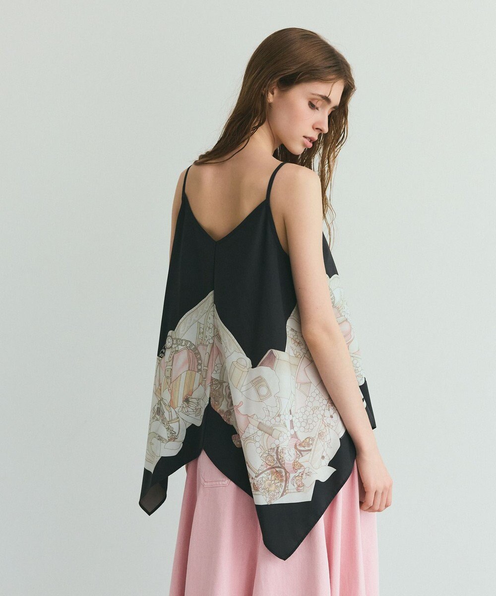 GRACE CONTINENTAL ジュエリースカーフキャミ 